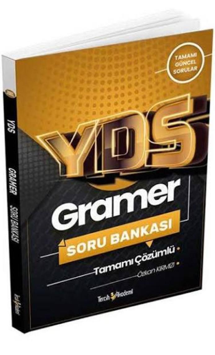 Tercih Akademi YDS Gramer Tamamı Çözümlü Soru Bankası 2022