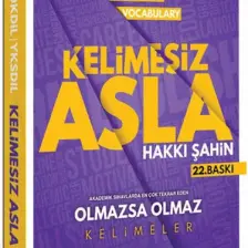 Yargı Yayınevi 2024 YDS YÖKDİL - YKSDİL Overdose Vocabulary Kelimesiz Asla 22. Baskı