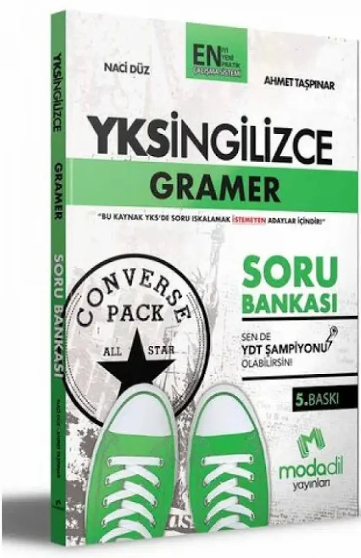 Modadil Yayınları YKS İngilizce Gramer Soru Bankası - Ahmet Taşpınar