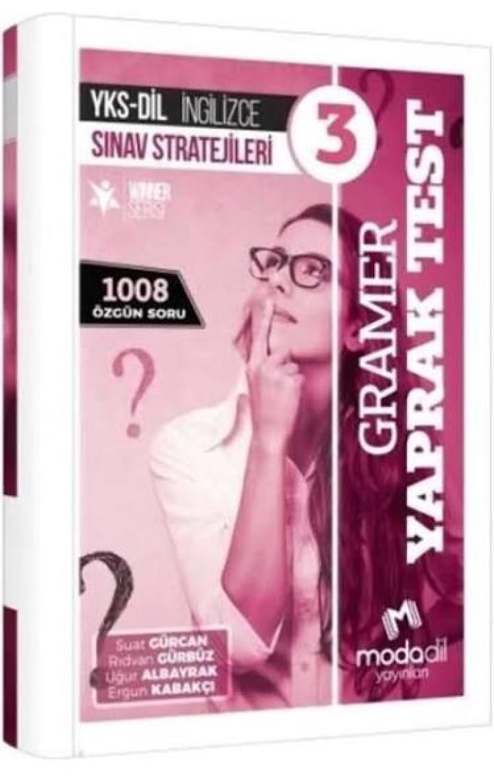 Modadil YKS Dil İngilizce Sınav Stratejileri 3 Gramer Yaprak Test