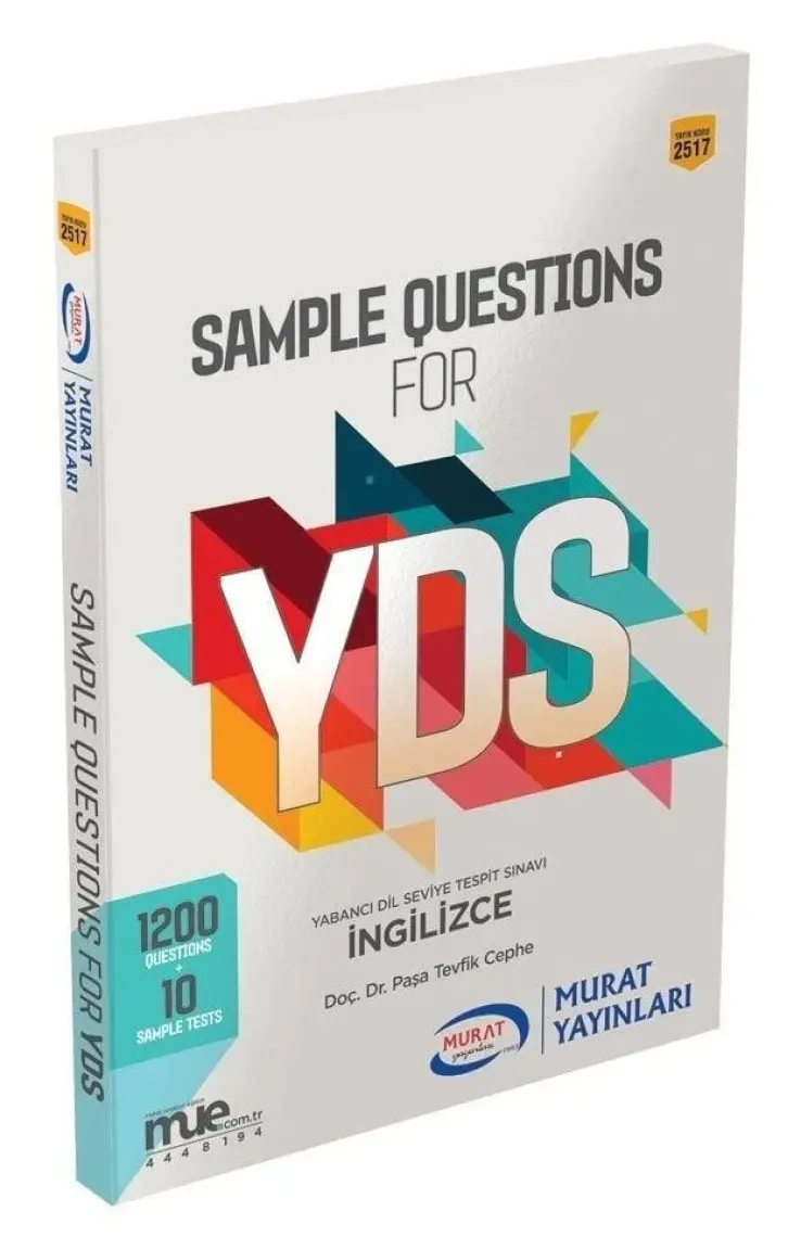 Murat Yayınları Sample Questions For YDS