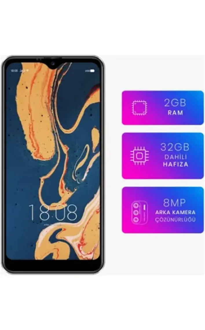 Reeder P13 Blue 32 GB 2022 (Reeder Türkiye Garantili) Siyah