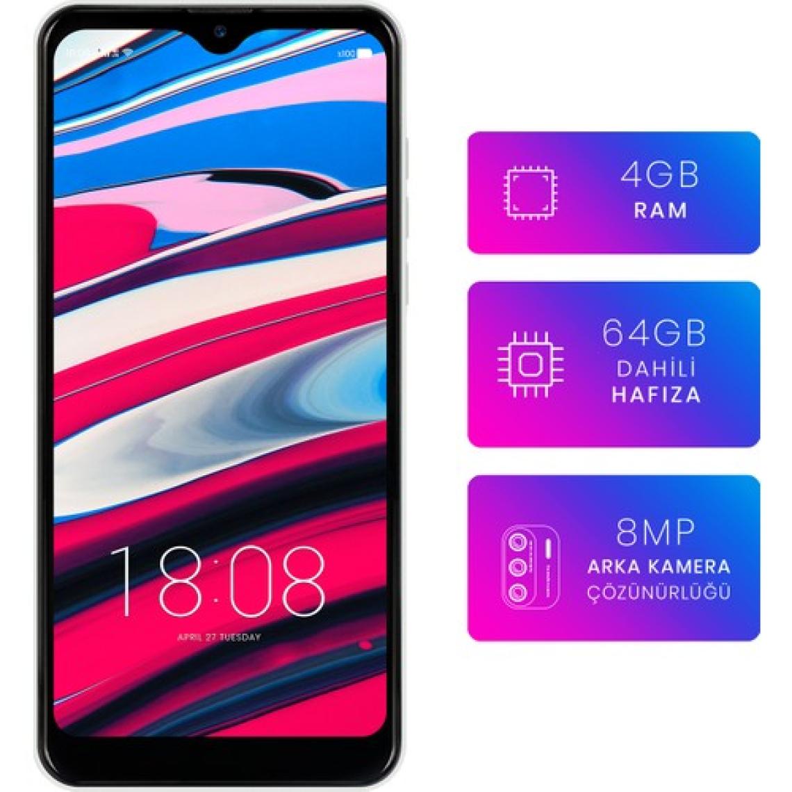 Reeder P13 Blue Max L 2022 64 GB (Reeder Türkiye Garantili) Beyaz