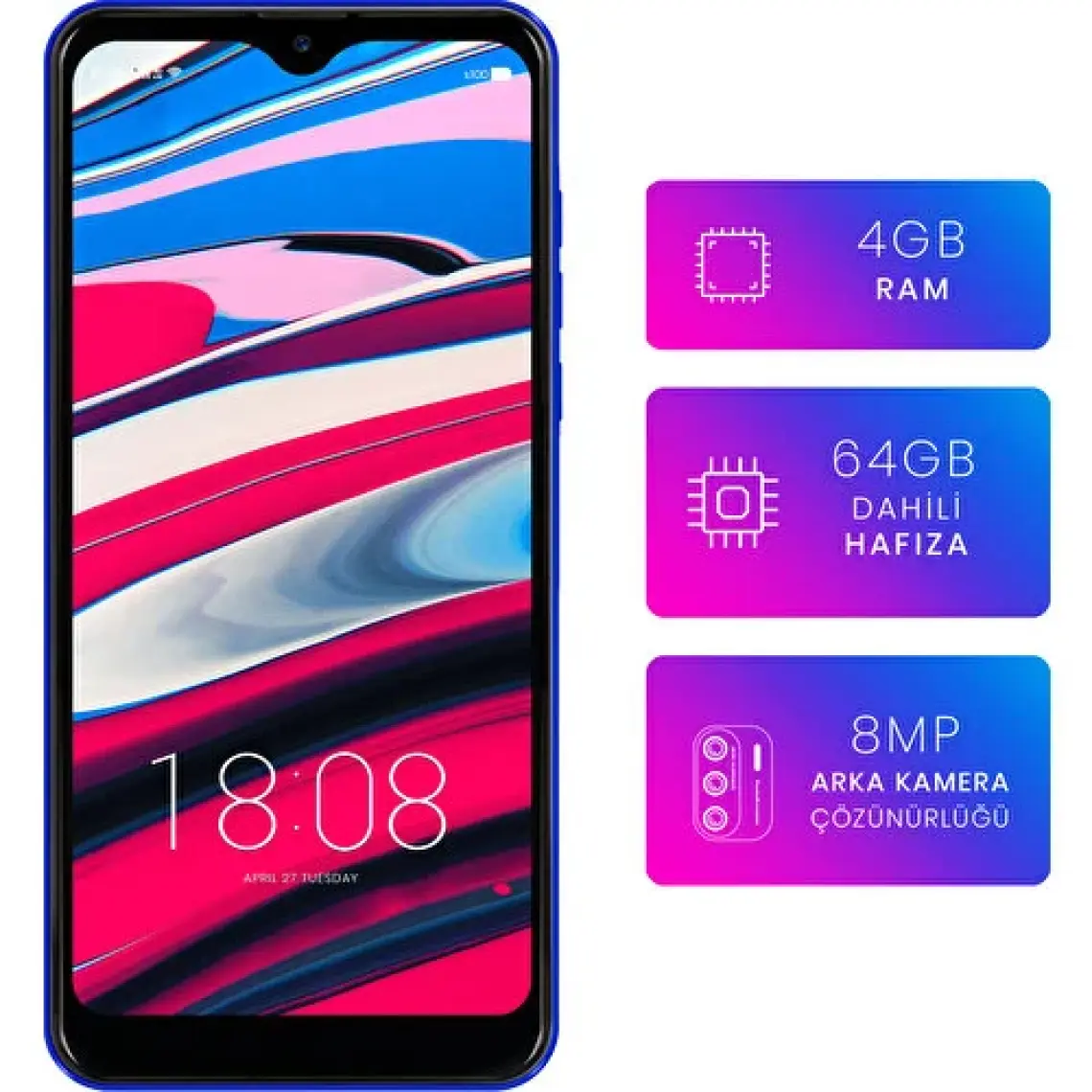 Reeder P13 Blue Max L 2022 64 GB Mavi