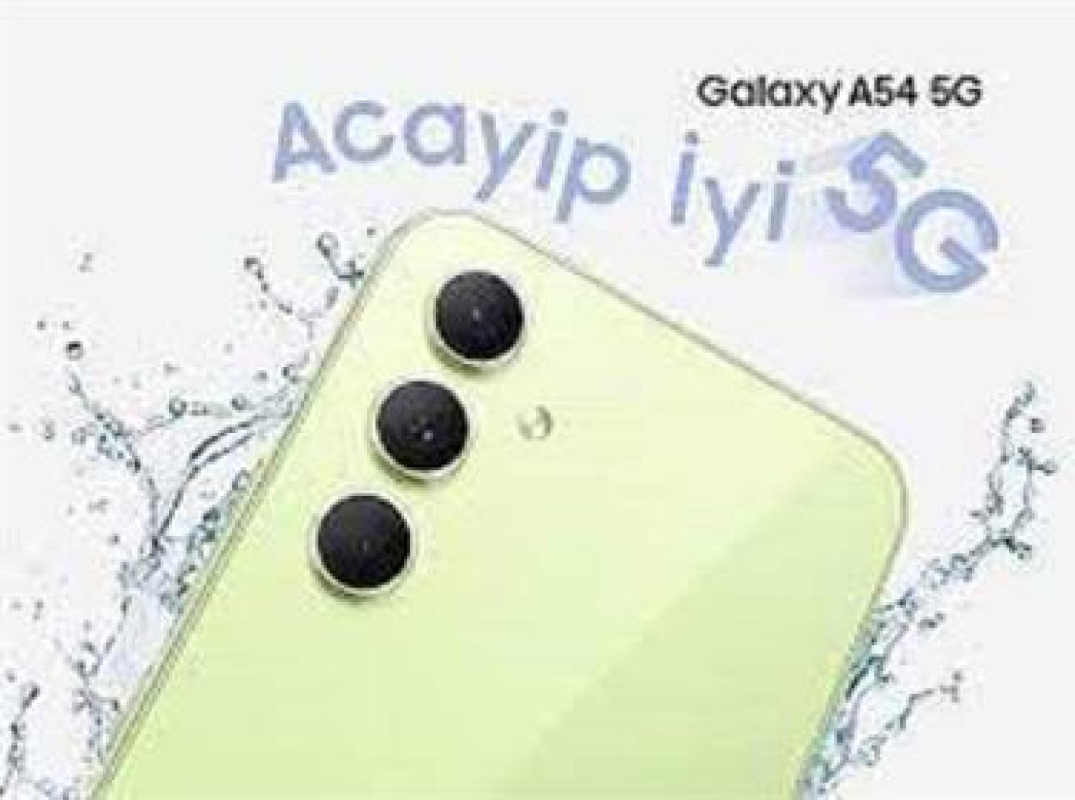 Samsung Galaxy A54 256 GB 8 GB Ram (Samsung Türkiye Garantili) Siyah