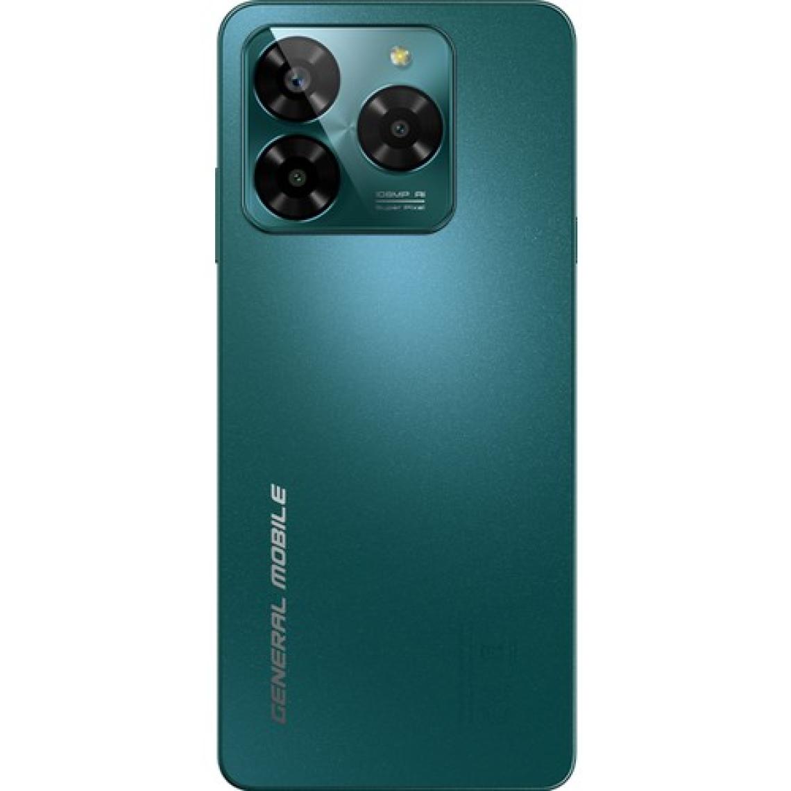 General Mobile Era 50 12GB (6GB + 6GB Genisletilmis RAM) + 256GB Hafiza Cift Sim Kart Yeşil