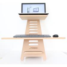 Hansdo Ayakta Çalışma Standı - Laptop Standı - Notebook Standı - Ahşap - AGBS