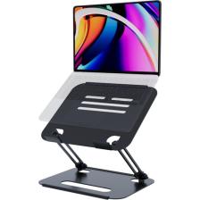 Mufamet  Basic Tüm Modellerle Uyumlu Çelik Sınırsız Açıda Kolay Ayarlanır Laptop Standı Yükseltici