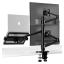 Std7093 10"-27" Uyumlu  Notebook Stand Ve Vesa Monitör Tutucu Çift Kol