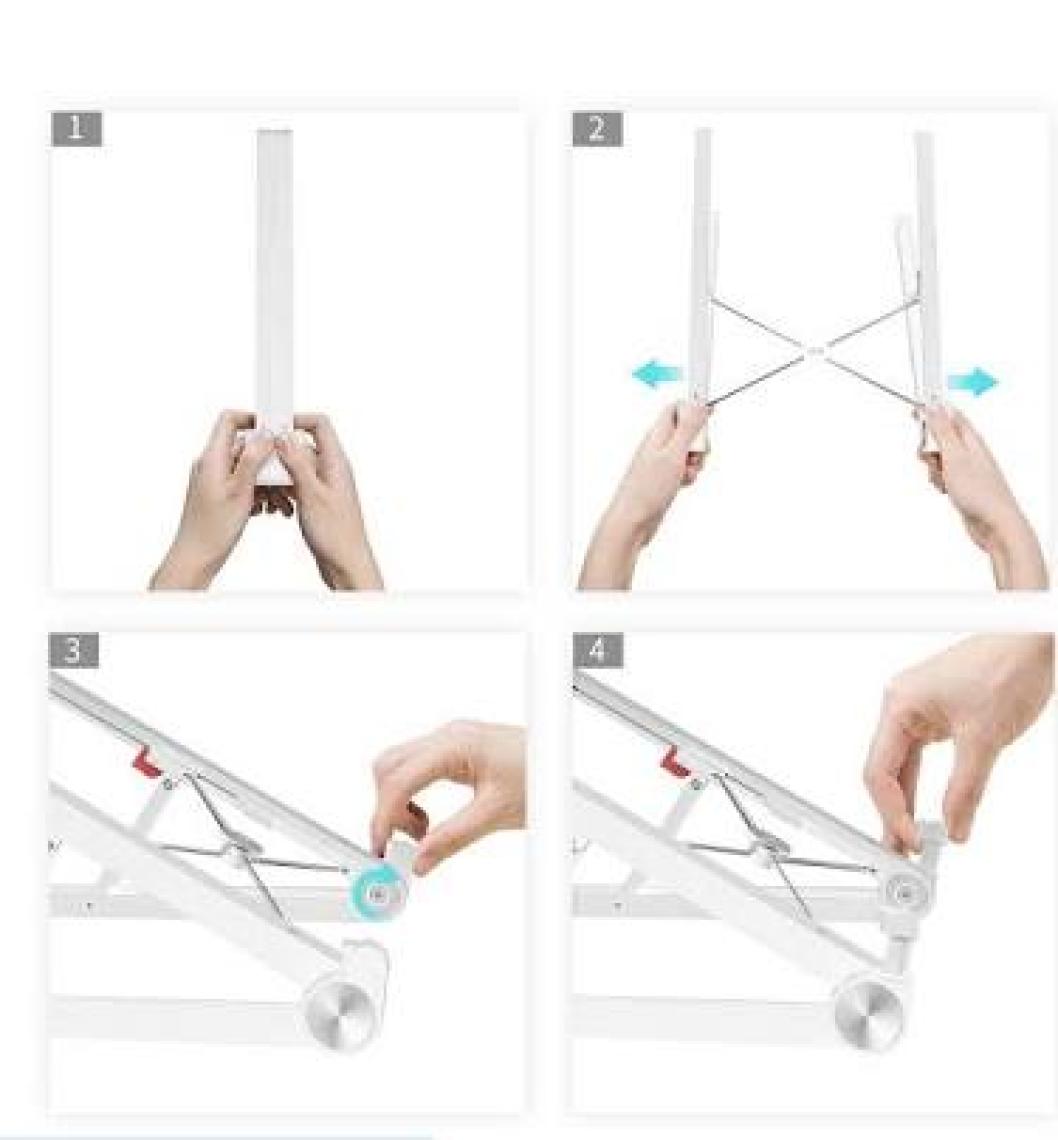 Bix Saiji X1 Alüminyum Notebook Laptop Standı Siyah