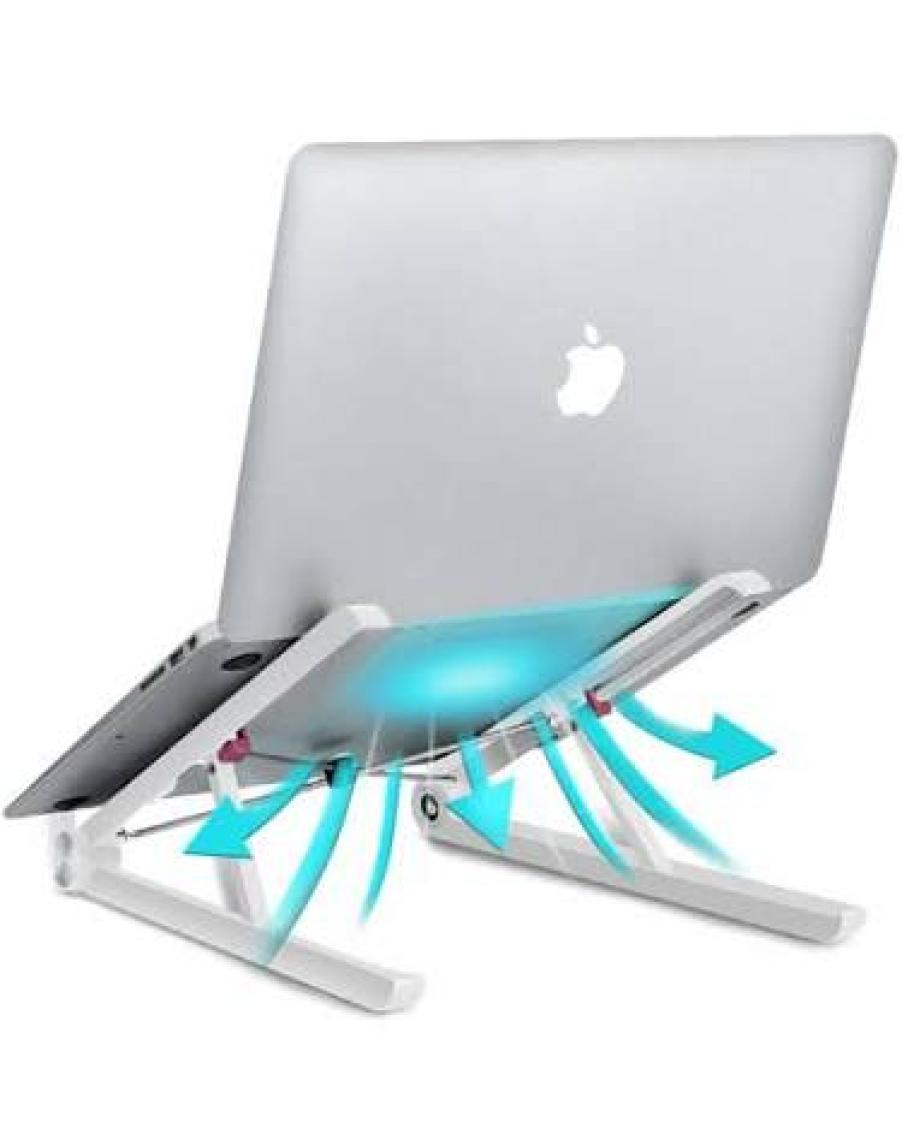 Bix Saiji X1 Alüminyum Notebook Laptop Standı Siyah