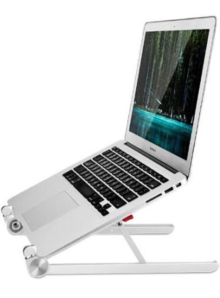 Bix Saiji X1 Alüminyum Notebook Laptop Standı Siyah