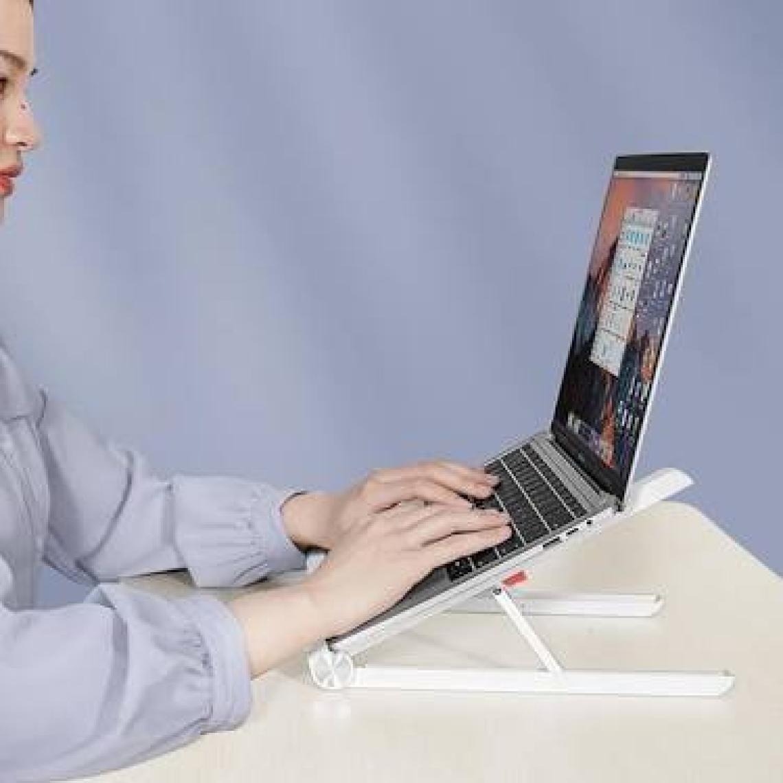 Bix Saiji X1 Alüminyum Notebook Laptop Standı Siyah