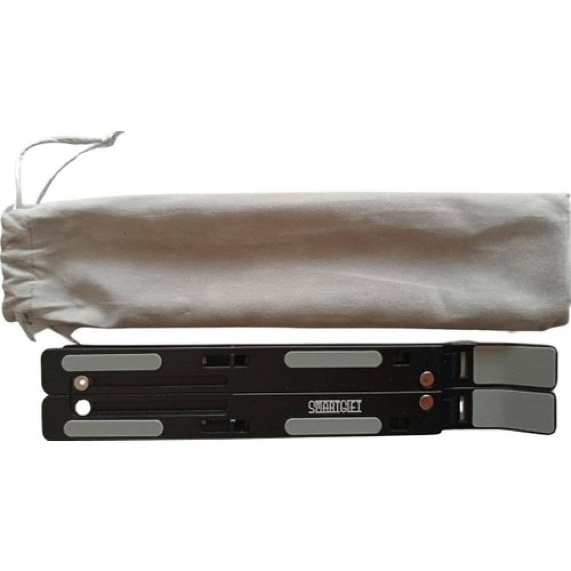 Smartgift Alüminyum Laptop Bilgisayar Standı Yükseltici - Siyah