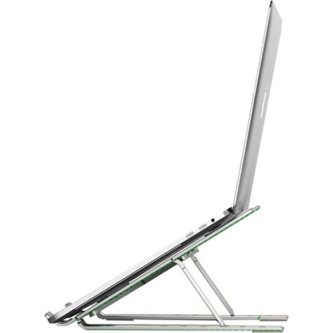 Smartgift Tek Katlı Ayarlanabilir Notebook Laptop Alüminyum Stand- Gümüş