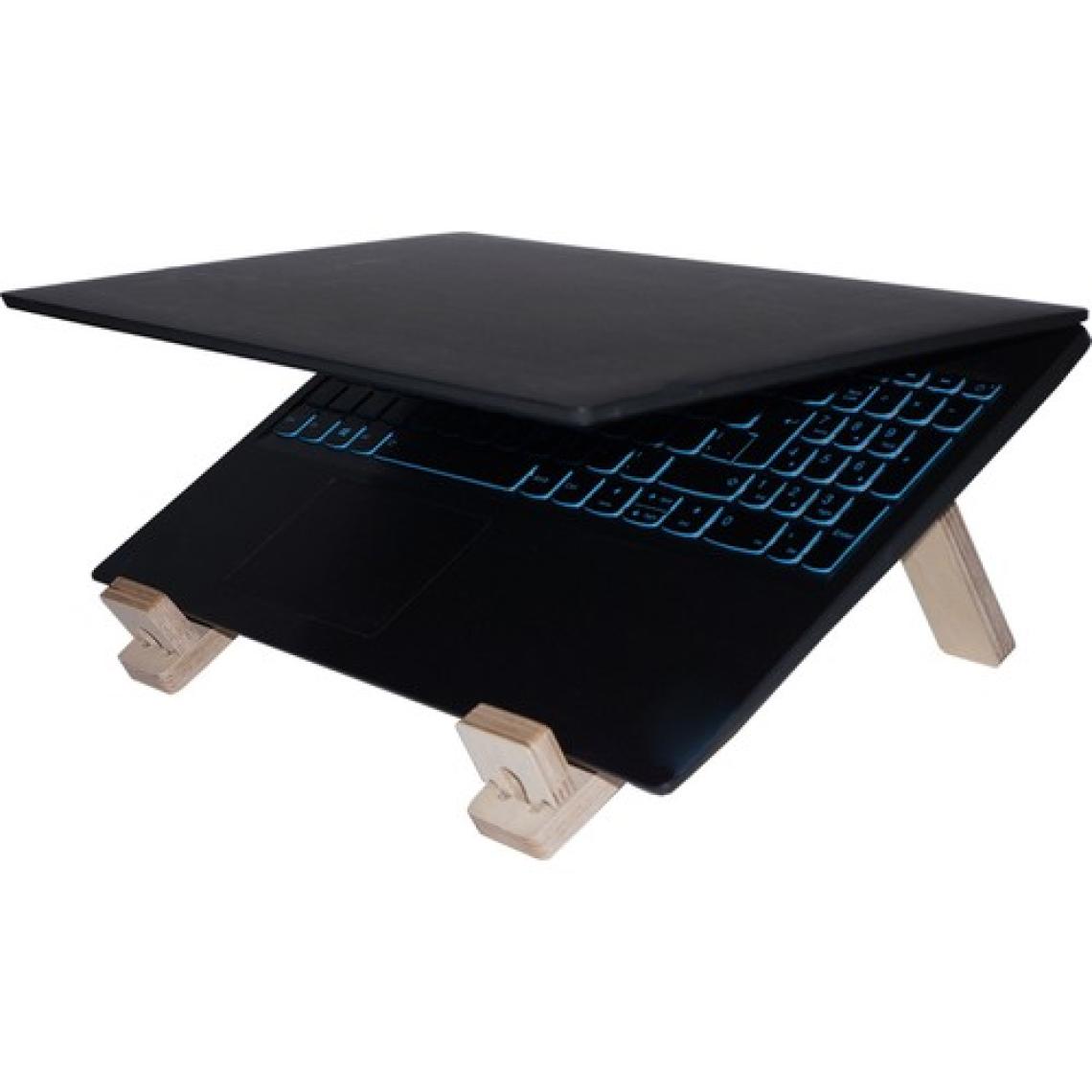 Tufetto Mahi-Mahi Ayarlanabilir Ahşap Laptop ve Kitap Standı