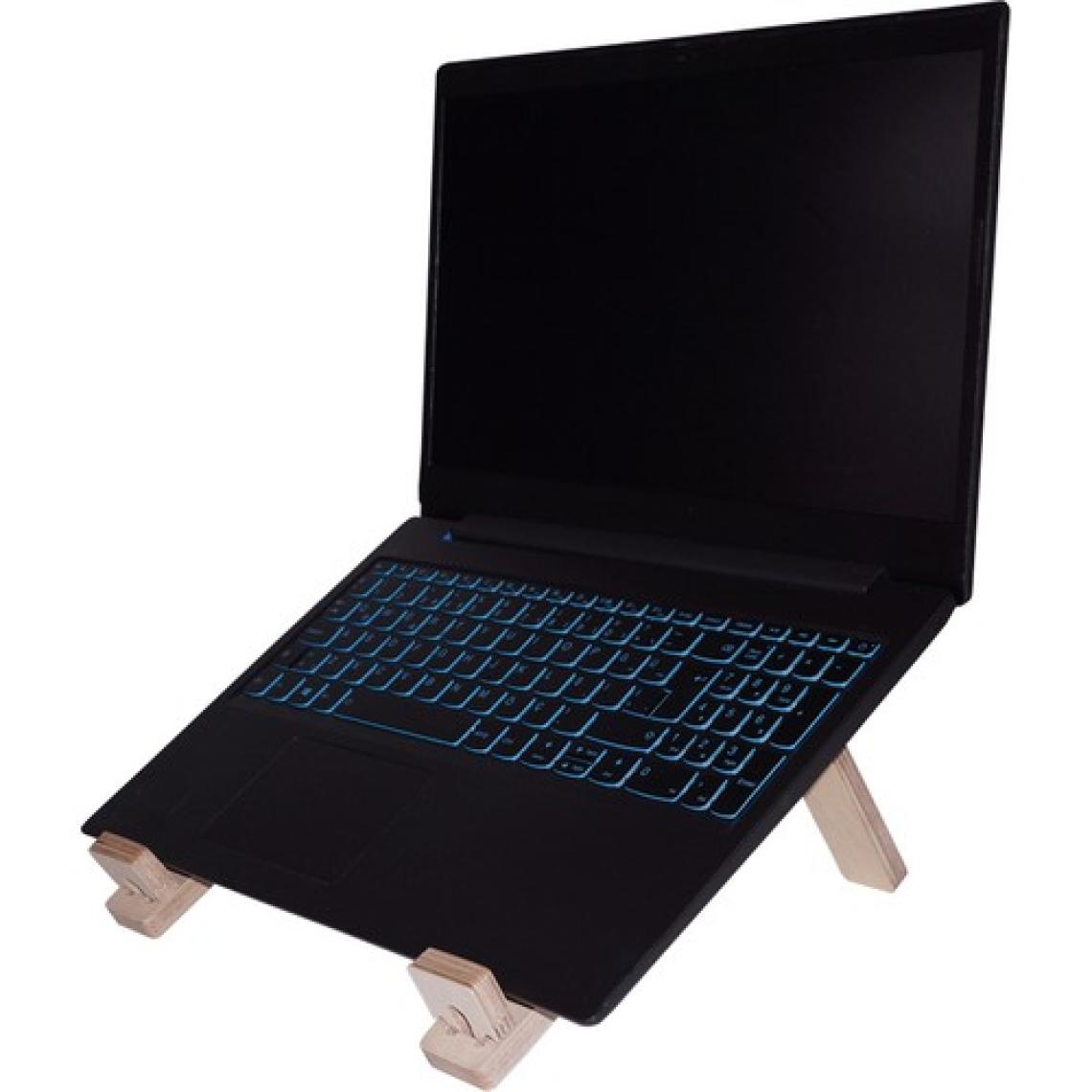 Tufetto Mahi-Mahi Ayarlanabilir Ahşap Laptop ve Kitap Standı