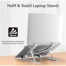 iDock N29-3 Katlanır Alüminyum Notebook Standı