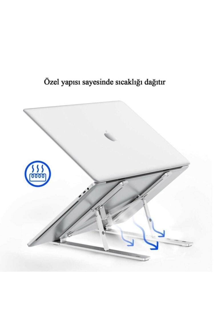After Times Tablet Notebook Tutucu Ayarlanabilir Kullanışlı Metal Rahat Soğutma