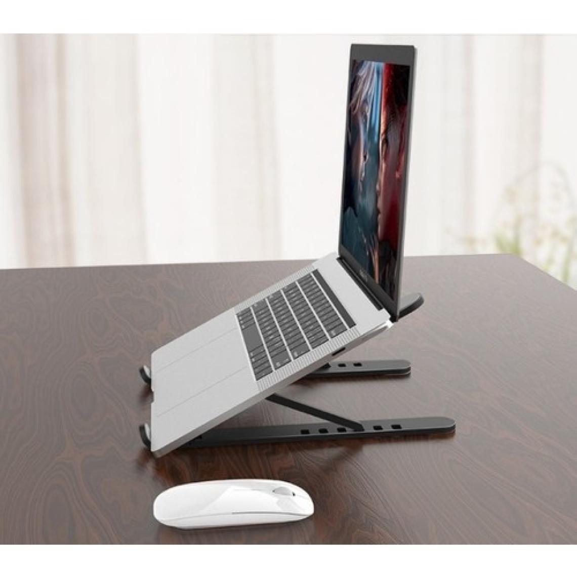 Cmt Plastik Yükseklik Ayarlı Laptop Standı Siyah