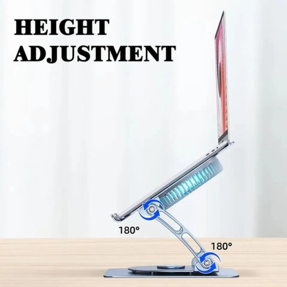 Daytona 804D Dönebilir Alüminyum Katlanabilir Laptop Macbook Standı