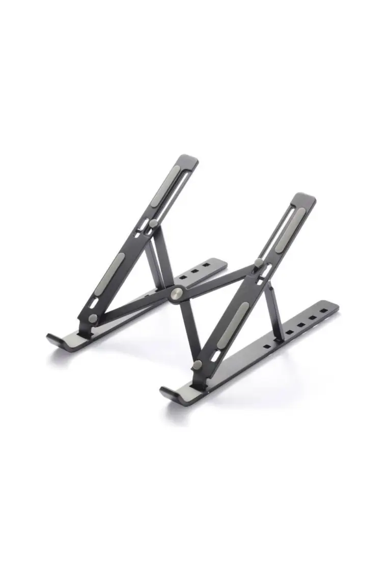 Torima Jx-18 Laptop Stand MacBook Notebook Katlanabilir Taşınabilir Metal Standı Siyah