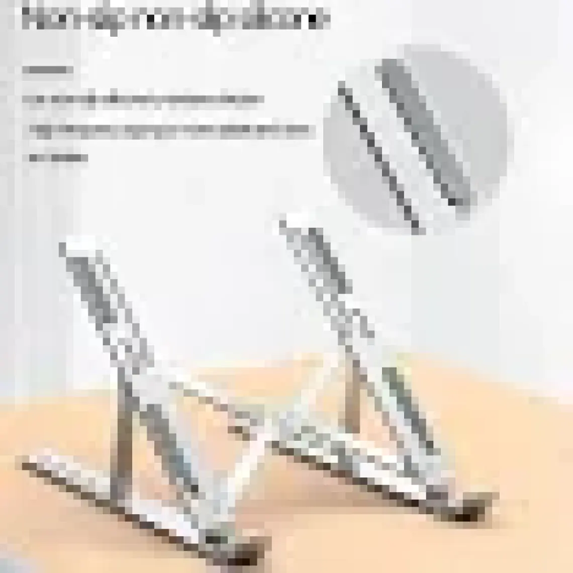 Torima Jx-18 Laptop Stand MacBook Notebook Katlanabilir Taşınabilir Metal Standı Siyah