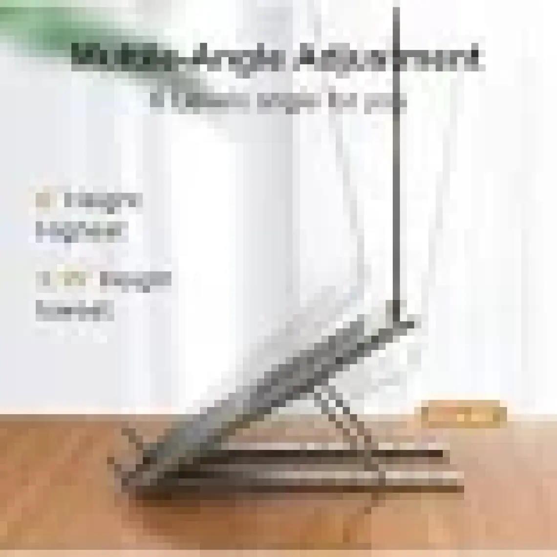 Torima Jx-18 Laptop Stand MacBook Notebook Katlanabilir Taşınabilir Metal Standı Siyah