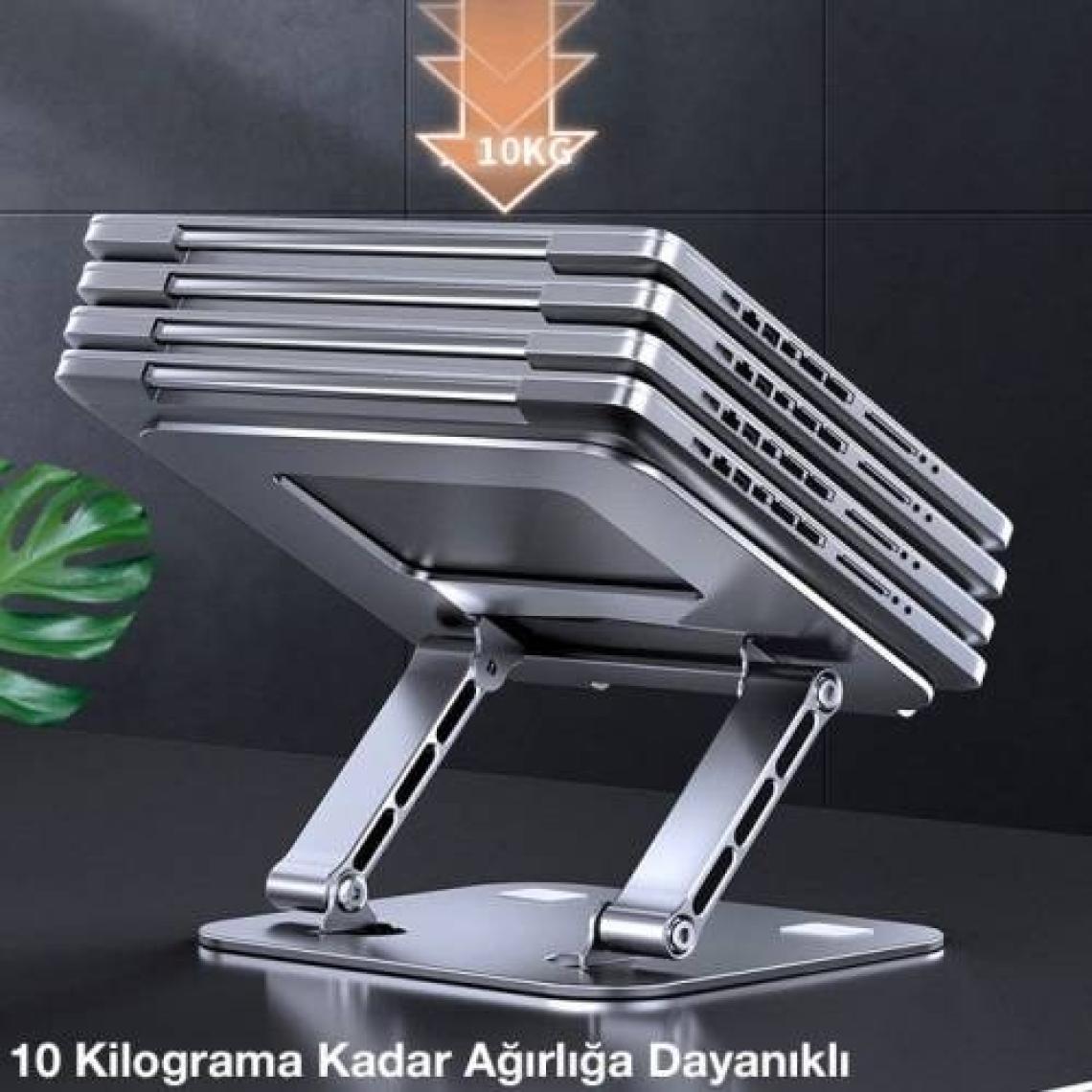 Polhammobile Polham Portatif Katlanabilir Yükseklik Ayarlı Laptop Standı Laptop Sehpası Ayarlanabilir Tasarım