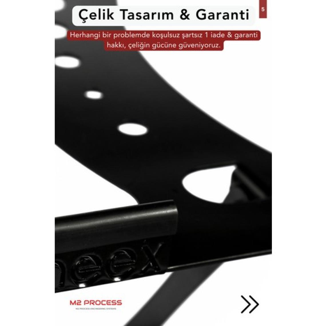Tuneex Unlımıted - Tüm Modellerle Uyumlu Sınırsız Kademeli Çelik Notebook Laptop Standı Yükseltici Altlık