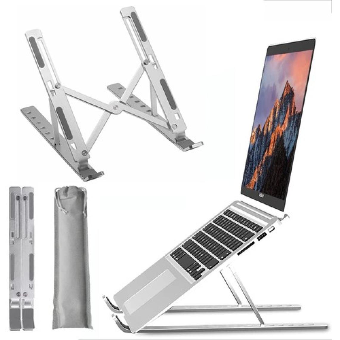 Robeve Taşınabilir Laptop Stant Bilgisayar Stant Notebook Stant Tüm Laptoplarla Uyumlu Bilgisayar Standı Taşınabilir Metal Kaymaz Stant Dizüstü Bilgisayar Stantları Stantı