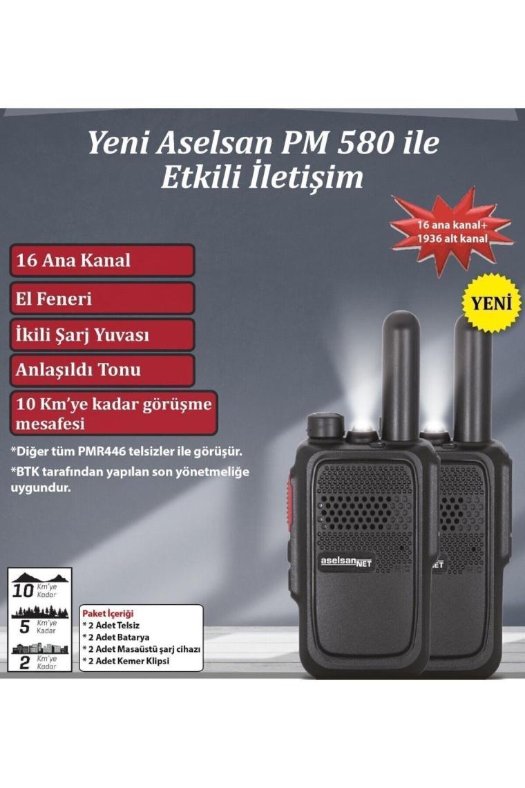 PM-580 PMR İKİLİ EL TELSİZİ