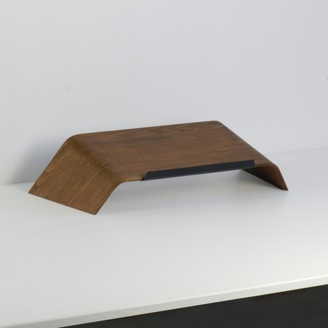 Fagus Wood Doğal Ağaç Laptop Masa Standı ve Yükseltici Notebook Tutucu