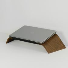 Fagus Wood Doğal Ağaç Laptop Masa Standı ve Yükseltici Notebook Tutucu