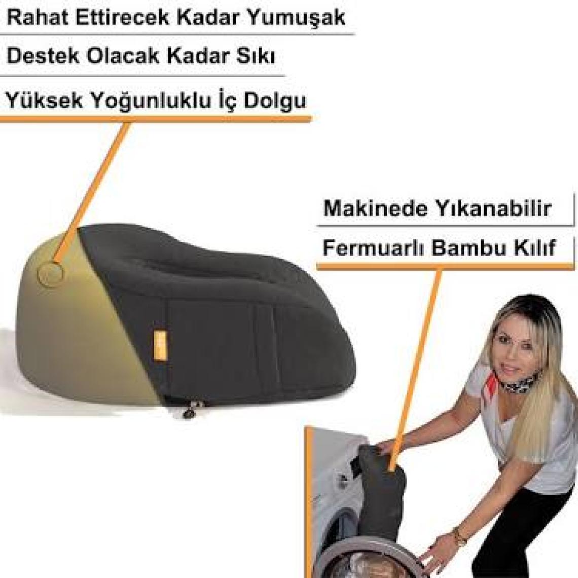 Beddo Bambu Serisi  Boyun ve Seyahat Yastığı