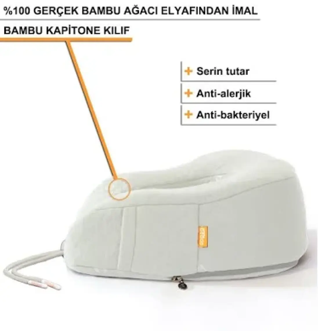Beddo Bambu Serisi  Boyun ve Seyahat Yastığı