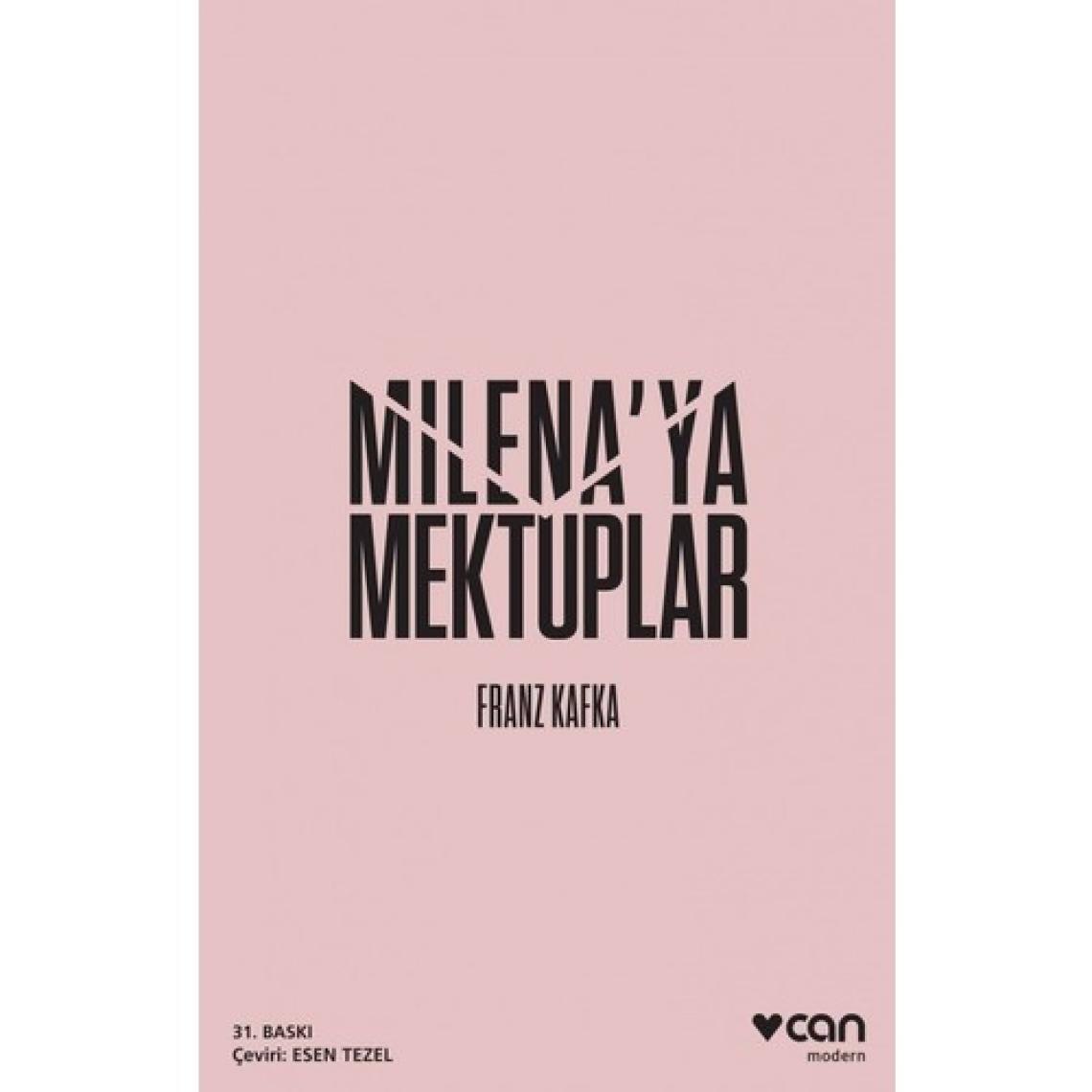 Milena'ya Mektuplar - Franz Kafka Can Yayınları