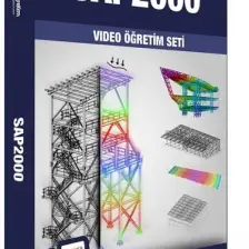 Sanal Öğretim SAP2000 Video Ders Eğitim Seti