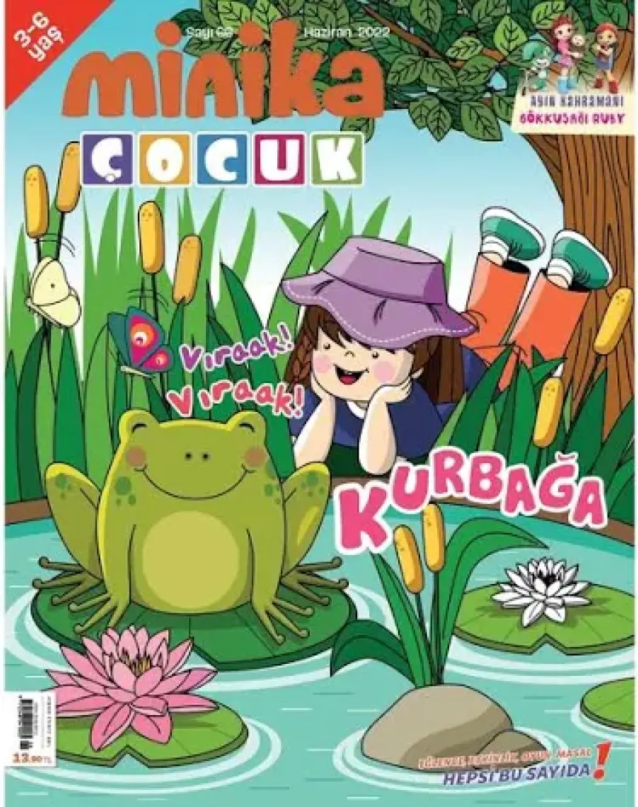 Minika Çocuk Dergi Aboneliği 1 Yıl (12 Sayı)