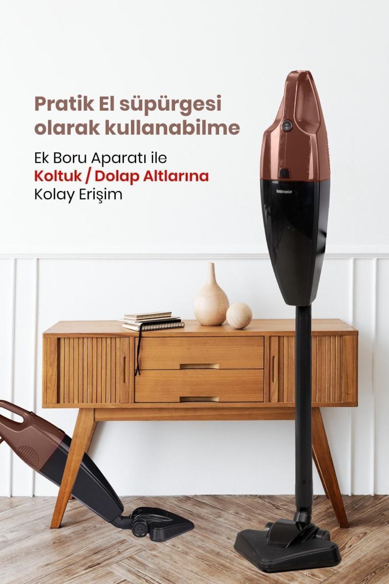 Vakum 2 Litre Geniş Hazneli 800 Watt Yıkanabilir Filtreli 2 In 1 Dikey Ve Elde Elektrikli Süpürge