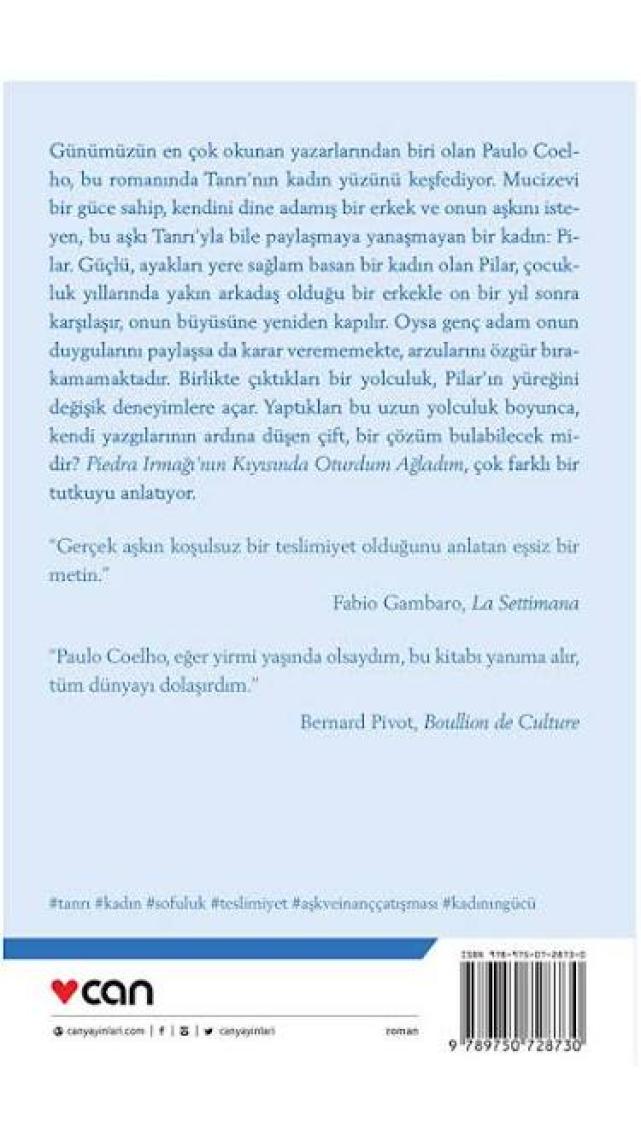Piedra Irmağı'nın Kıyısında Oturdum Ağladım - Paulo Coelho