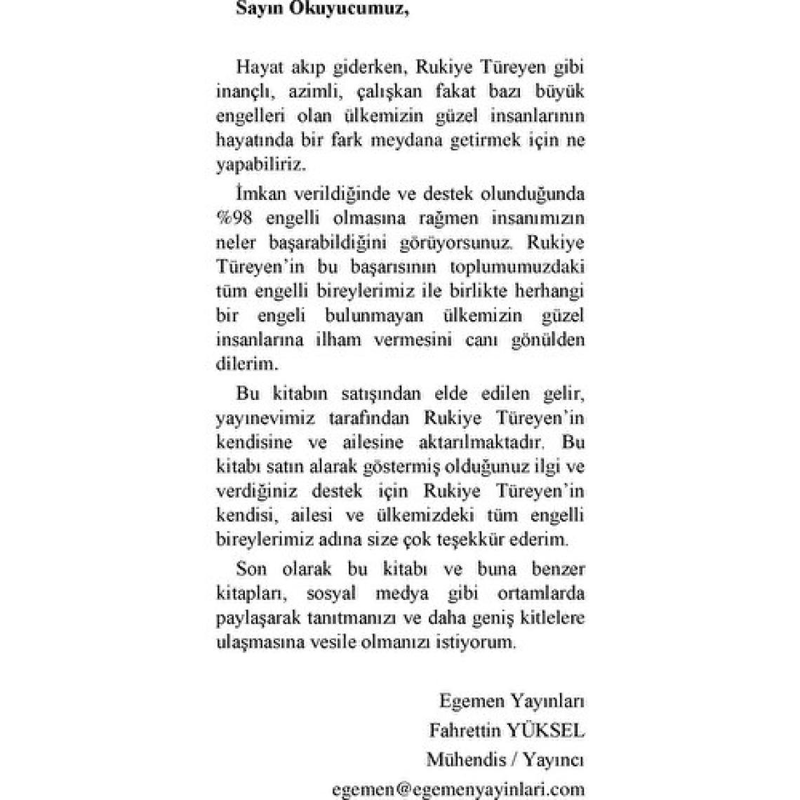 Kanadı Kırık Melek'in Kanadına Takılanlar - Rukiye Türeyen