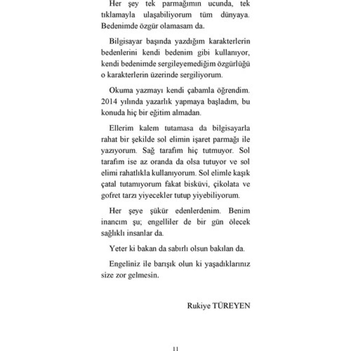 Kanadı Kırık Melek'in Kanadına Takılanlar - Rukiye Türeyen