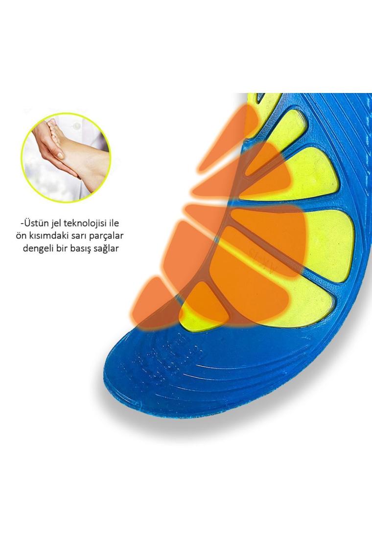 Günlük Ayakkabılar Için, Kemer Ve Metatarsal Destekli,topuk Dikeni Giderici Ortopedik, Jel Tabanlık