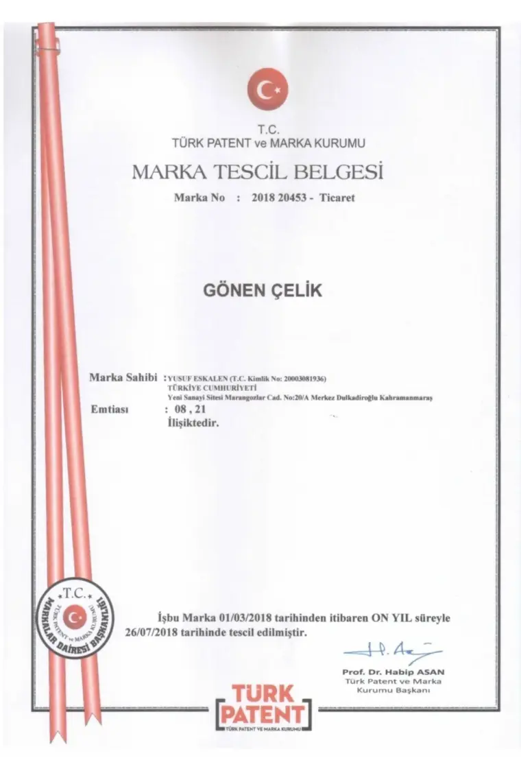 Gönen Çelik Kömür Köz Mangal Soba Maşası 50 cm Boyu