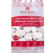 Pumice World Lav Taşı Beyaz, Ponza Mangal Taşı, Mangal Kömürü, Izgara Taşı