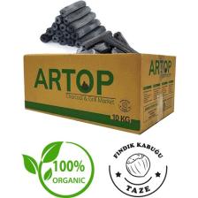 Artop %100 Doğal Fındık Mangal Kömürü 10 kg