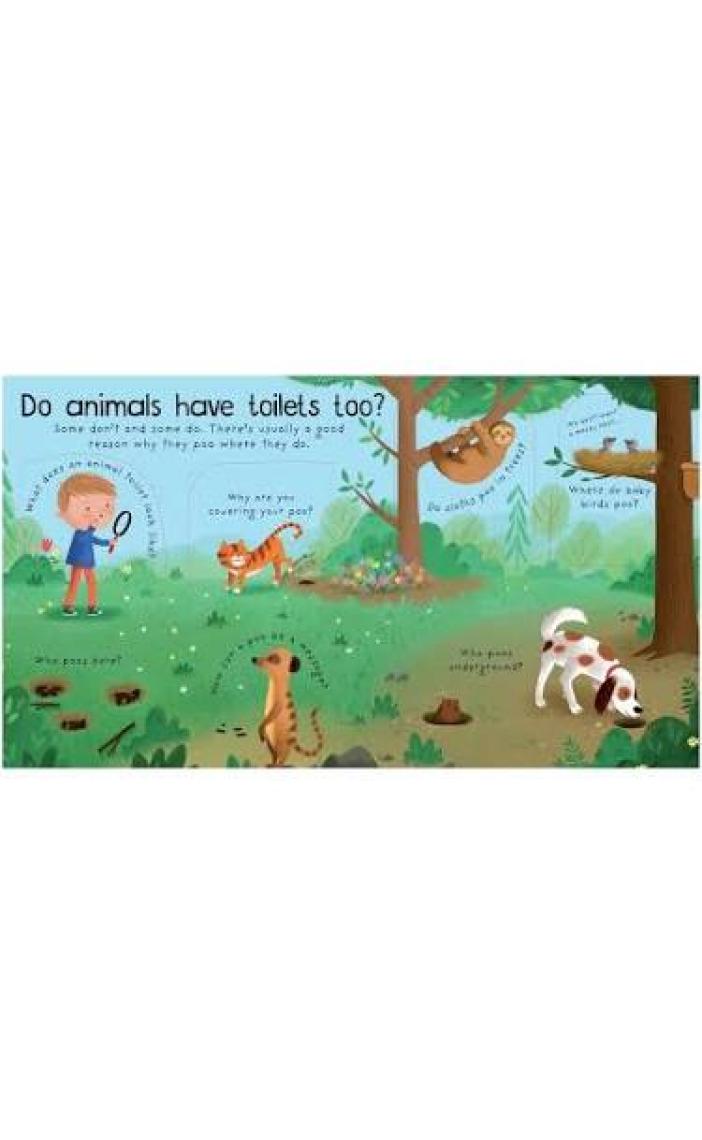 Usborne First Questions and Answers: Where Does Poo Go?
