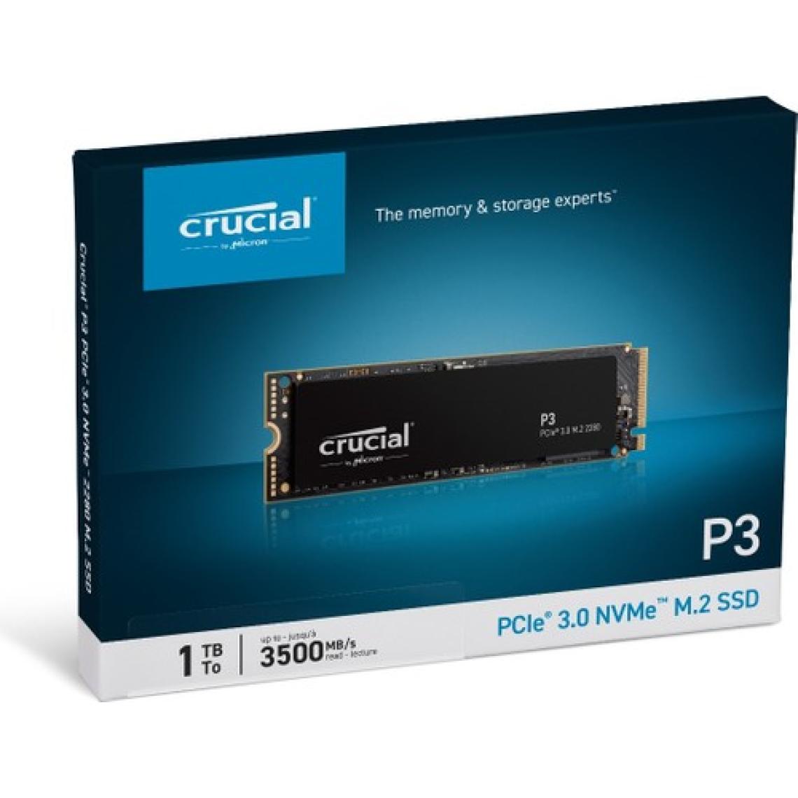 Crucial P3 1 TB 3D Nand Nvme Pcıe M.2 SSD (3500-3000 Mb/s) CT1000P3SSD8