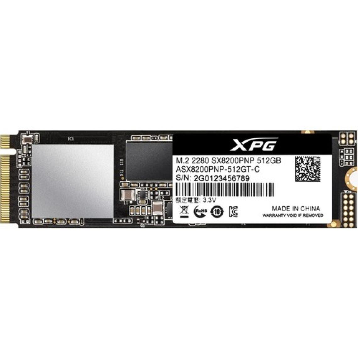 Adata XPG SX8200 Pro 512GB 3500-2300MB M.2 PCIe SSD